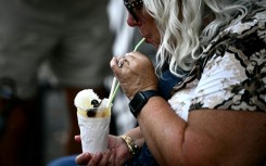The Roman-style shaved ice is colourful, cheap and refreshing like no other