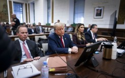Then former president Donald Trump attended hearings of the civil fraud trial at New York State Supreme Court