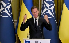 'Robust security guarantees will be essential,' said Rutte, speaking alongside Zelensky