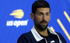 Serbian superstar Novak Djokovic talks to reporters before the start of the US Open, final Grand Slam of 2025
