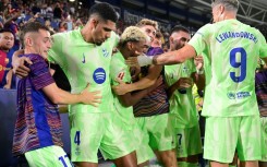 Lamine Yamal's cross forced a late own-goal as Barcelona fought back to win 3-2 at Levante