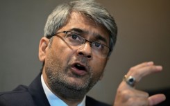 Kalyan Chaubey, president of the All India Football Federation