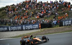 Norris set the early pace at the Dutch GP