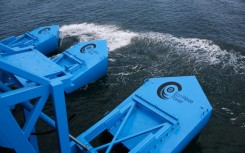 Sea change: the floaters convert the power of waves into an electrical current