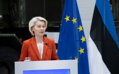 EU chief Ursula von der Leyen was in Bulgaria during a tour of seven countries on the bloc's eastern flank, which are more exposed to Russian hybrid threats