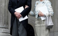 The duchess was married to Edward, Duke of Kent (L), a cousin of Elizabeth II