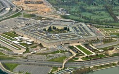 An aerial view of the Pentagon