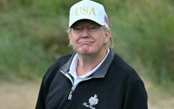 Donald Trump is skipping his usual weekend tee-time to attend the US Open tennis tournament