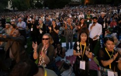 The state opera said the free, open-air concert was part of efforts to 'open the house to all'