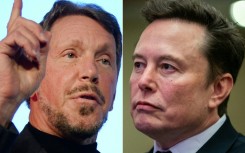 A surge in Oracle shares lifted Larry Ellison into a close race with Tesla's Elon Musk as the world's wealthiest person