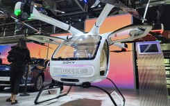 The Govy AirCab two-seater electric 'flying car', made by a subsidiary of Chinese carmaker GAC