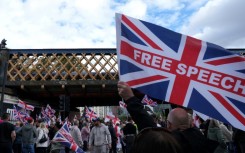 Far-right activist Tommy Robinson's latest 'Unite the Kingdom' march