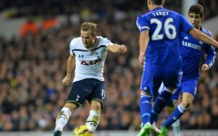 Harry Kane struck his first goal against Chelsea on New Year's Day 2015 - sacoring twice as Spurs won 5-3
