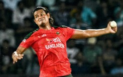 Nasum Ahmed delivered a miserly spell to help keep Bangladesh in the tournament