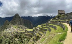 Machu Picchu receives some 4,500 visitors on average each day, many of them foreigners