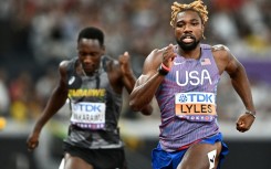 Noah Lyles roared to the fastest 200 metres time in the world this year as he reached the world final