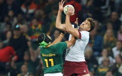 Davit Niniashvili (R) made the last of his 42 Test appearances in July against South Africa