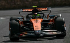 Ferrari's Lewis Hamilton topped practice on Friday ahead of the Azerbaijan Grand Prix in Baku