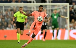 Marcus Rashford scored his first goals for Barcelona in the Champions League defeat of Newcastle United