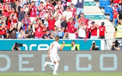 Bayern Munich forward Harry Kane scored three goals in a 4-1 win at Hoffenheim on Saturday
