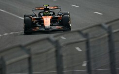 McLaren's British driver Lando Norris said that his decision to lead the field out of the pits when Q3 re-started for the final laps had backfired