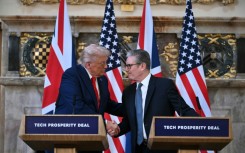 Prime Minister Keir Starmer and US President Donald Trump have disagreed on the issue of Palestinian statehood