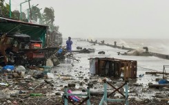Super Typhoon Ragasa had already lashed the Philippines' Cagayan province on September 22, forcing hundreds of families to shelter in schools and evacuation centres
