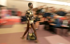 A model walks the runway during the Fendi collection show at Milan's Fashion Week Womenswear Spring / Summer 2026