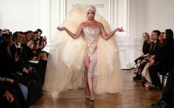 A show by French designer Victor Weinsanto kicked off Paris Fashion Week