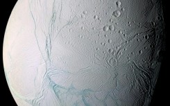 Icy on the outside but liquid below? A vast ocean is churning below the hard shell of Enceladus