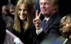 Donald Trump, shown here at a a Madison Square Garden boxing match with his then-girlfriend Melania, was once a New York party boy who mixed in the same circles as Sean Combs
