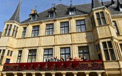 Big crowds turned out to celebrate the wedding of Luxembourg's Prince Guillaume and Countess Stephanie de Lannoy in 2012