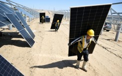 Clean energy contributed a record 10 percent to China's GDP last year, and drove a quarter of growth, the Centre for Research on Energy and Clear Air estimates