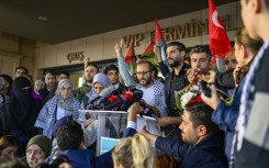 Nearly 140 Gaza flotilla activists were flown to Istanbul on Saturday, among them 36 Turkish nationals