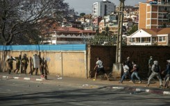 Protesters are demanding President Andry Rajoelina's resignation