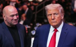 Donald Trump with UFC CEO Dana White at an event in Newark, New Jersey in June 2025. The US President said the White House will host an event on his birthday next year