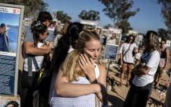 At 6:29 am, the precise time when Hamas launched its unprecedented attack, those gathered held a minute of silence