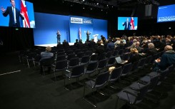 Empty seats have been a feature of this year's Tory conference in Manchester
