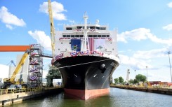 The United States on October 14 will start charging a special port entrance fee for ships built in China or linked to Chinese companies