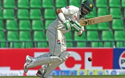 Pakistan's Imam-ul-Haq scored his 10th Test fifty