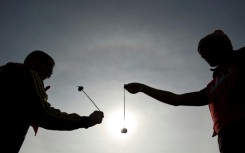 Conkers is a traditional game in Britain