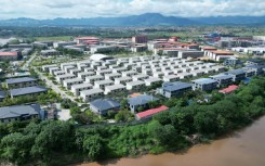 Scam city: a part of KK Park, the biggest scam centre in the cluster of 27 around Myawaddy, Myanmar