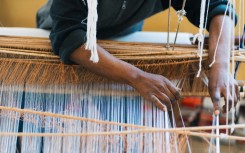 Work on the traditional looms is an art that is dying with this generation, the weavers say