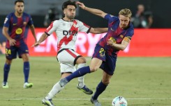 Barcelona's Dutch midfielder Frenkie de Jong signed a new contract with the club on Wednesday stretching until 2029