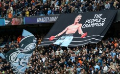 Manchester City fans pay tribute to late boxing world champion Ricky Hatton