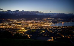 Geneva's position is geographically curious, with the Swiss city almost entirely surrounded by France