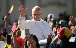 The rite of canonisation was the second for the pope