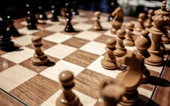 File picture of a chess board