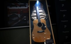 The guitars are part of the largest Oasis collection ever to come to auction