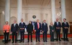 Leaders are reiterating Europe's position on Ukraine, shared with US President Donald Trump during their visit to Washington in August